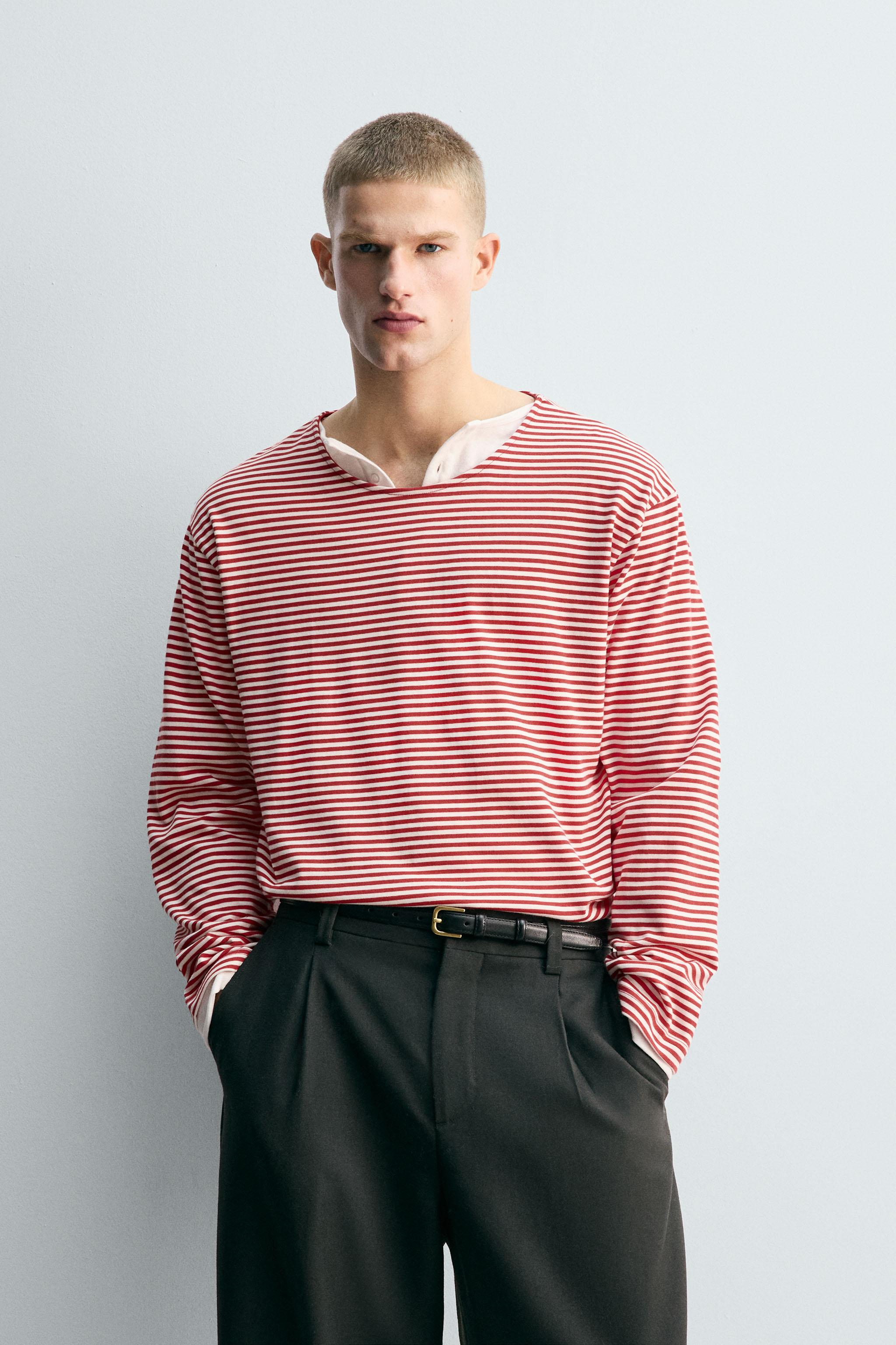 LIMITED EDITION JACQUARD STRIPED T-SHIRT